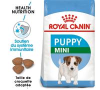 Croquettes - ROYAL CANIN - Mini Junior - Petit - 8Kg - Chiot - Saveur Riz Volaille