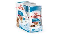 ROYAL CANIN-Pâtées pour chiot de taille moyenne Royal Canin Medium Puppy - 10 x 140 g