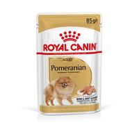 Royal Canin Pomeranian Adult – Mousse pour Spitz adultes & âgés – dès 8 mois – 12×85 g