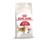 Royal Canin Croquettes FIT 32 pour chats adultes actifs – soutien du poids et boules de poils – 2 kg
