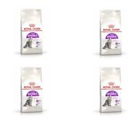 ROYAL CANIN Regular Sensible 33 | Pack de 4 | 4 x 400 g | Croquettes pour Chats Adultes | pour Le Soutien digestif | Convient aux Chats ayant des Besoins énergétiques élevés