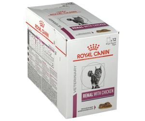 ROYAL CANIN® Renal Chat Poulet Pâte 12x85 g