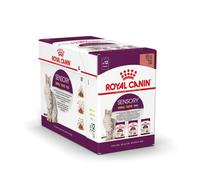 Royal Canin Sensory Smell Taste Feel Multibox | 12 x 85 g | Aliment Complet pour Chat Adulte | Peut stimuler Les Sens du Chat | Morceaux en Sauce