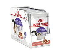 Royal Canin Sterilised en Sauce – chats stérilisés 1–7 ans – 12 x 85 g