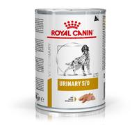 Royal Canin Croquettes Veterinary Diet Urinary pour chiens 12 boîtes de 410 g (fin de dluo)