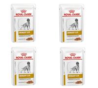 Royal Canin Urinary S/O Moderate Calorie | Lot de 4 boîtes de 12 x 100 g | Nourriture humide pour chiens | Aide en cas de calculs de struvite et pour réduire les récidives de struvite