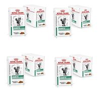Royal Canin Veterinary Diabetic | Pack de 4 | 4 x 12 x 85 g | Aliment Complet diététique pour Chats | pour réguler l'apport en Glucose | avec de Fins Morceaux en Sauce
