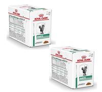 Royal Canin Veterinary Diabetic | Pack Double | 2 x 12 x 85 g | Aliment Complet diététique pour Chats | pour réguler l'apport en Glucose | avec de délicieux Morceaux en Sauce