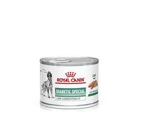 Royal Canin Veterinary Diabetic Special Low Carbohydrate S/O Mousse | 12 x 200 g | Aliment diététique complet pour chiens | Peut aider à réguler la glycémie