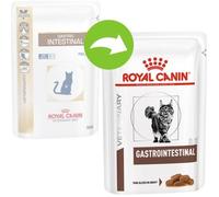 Royal Canin Veterinary Diet Chat Gastro-Intestinal Moderate Calorie 12 sachets fraîcheur