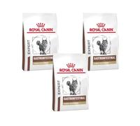 Royal Canin Veterinary Gastrointestinal Fibre Response | Pack de 3 | 3 x 400 g | Nourriture sèche pour Chats Adultes | pour Le Soutien digestif | Teneur énergétique adaptée