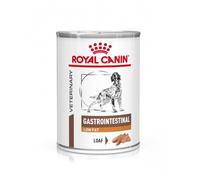 Royal Canin Veterinary Gastrointestinal Low Fat Mousse | 12 x 420 g | Aliment Complet diététique pour Chiens Adultes | pour Le Soutien digestif et en Cas de surpoids