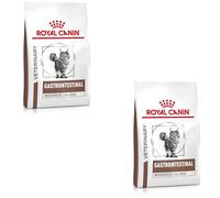 Royal Canin Veterinary Gastrointestinal Moderate Calorie | Pack Double | 2 x 400 g | Aliment diététique Complet pour Chats | en Cas de Troubles d'absorption intestinale aigus
