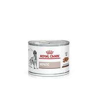 Royal Canin Veterinary Hepatic Mousse | 12 x 200 g | Aliment Complet diététique pour Chiens Adultes | Peut contribuer à Soutenir la Fonction hépatique en Cas d'insuffisance hépatique
