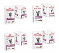 Royal Canin Veterinary Renal Fish | Pack de 4 | 4 x 12 x 85 g | Aliment Complet diététique pour Chats Adultes | pour Le Soutien en Cas de problèmes rénaux | en Sachet fraîcheur