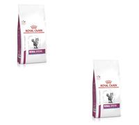 Royal Canin Veterinary Renal Special Feline | Pack Double | 2 x 400 g | Aliment diététique Complet pour Chats Adultes | Peut Aider à Soutenir Les Fonctions rénales