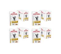 Royal Canin Veterinary Urinary s/o Moderate Calorie | Pack de 4 | 4 x 12 x 85 g | Aliment Complet diététique pour Chats | pour la dissolution des calculs de struvite | Valeur RSS Basse