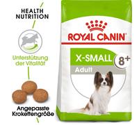 ROYAL CANIN X-Small Adult 8+ 1.5 kg nourriture sèche pour chiens de plus de 8 ans, races très petites
