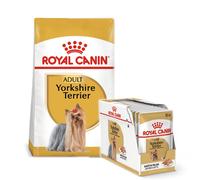 ROYAL CANIN Yorkshire Terrier Adult 7.5 kg croquettes + 12 sachets x 85g