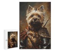 Royal Canine Armor Painting Puzzle 1000 Pièces Educa Jouet en Bois Cadeau Unique Décoration Intérieure Jeu Éducatif Challenge Toy Adultes Et Enfants À Partir De 14 Ans 1000 PCS
