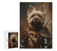 Royal Canine Armor Painting Puzzle 1000 Pièces Educa Jouet en Bois Cadeau Unique Décoration Intérieure Jeu Éducatif Challenge Toy Adultes Et Enfants À Partir De 14 Ans 300 PCS