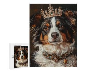 Royal Canine Collar Set Puzzle 1000 Pièces Educa Jouet en Bois Cadeau Unique Décoration Intérieure Jeu Éducatif Challenge Toy Adultes Et Enfants À Partir De 14 Ans 500 PCS