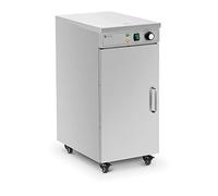 Royal Catering Armoire Chauffante Professionnelle 60 Assiettes Max. (Ø 29 cm) 3 Étagères Max 80 °C Chauffe-Assiette Électrique