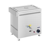 Royal Catering Bain marie gaz - 3300 W - GN 1x 1/1 - 0,02 bar - G20 RC-BMG6020H