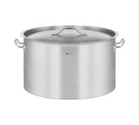 Royal Catering Casserole Induction Fond rapporté Sandwich triple, 44 L, Ø 45 cm, avec couvercle