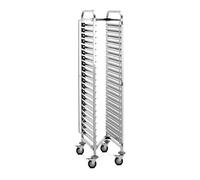 Royal Catering Chariot à Plateaux Roulant - 20 Bacs GN 1/1 ou 30 Bacs GN 1/3