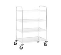 Royal Catering Chariot de service - 4 plateaux - 200 kg RCSW 4