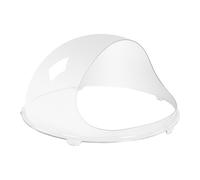 Royal Catering RCZW-COV62 Coupole de Protection pour Machine a Barbe a Papa (Ø 62 cm, Verre Acrylique)