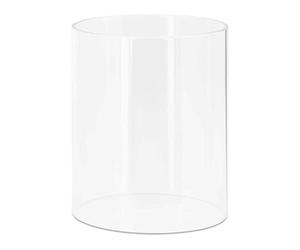 Royal Catering Cylindre de Remplacement en Verre pour Machine à Hot-dog RCHW 800/2300 (Ø 20 cm, hauteur 24 cm, réfractaire à la chaleur, adapté pour lave-vaisselle)