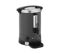 Royal Catering Distributeur d'eau chaude - 13.5 l - 2500 W - Plateau d'égouttage - Gris RC-WBDW14CG