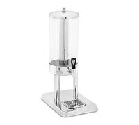 Royal Catering Fontaine à Boisson 5,5 L avec Système de Refroidissement - Acier Inoxydable et Polycarbonate - Distributeur de Boissons et Jus de Fruits Professionnel