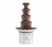 Royal Catering Fontaine à Chocolat 4 étages RCCF-230W (effet de cascade, grande capacité : 6 kg, écoulement doux du chocolat, élément chauffant efficace de 230W)