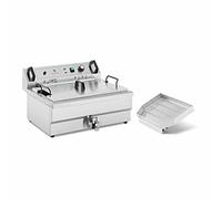 Royal Catering Friteuse À Beignets, Électrique Professionnelle, 30 L, 230 V | Pour Restaurants, Snacks et Food Trucks, Cuisson de Donuts et Churros, Huile 23 L