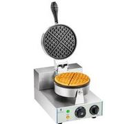 Royal Catering Gaufrier rond - 1 x 1.300 watts G