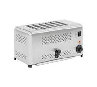 Royal Catering grille-pain 2500 W pour 6 tranches - Grille-pain professionnel inox