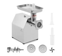 Royal Catering Hachoir à viande inox - Fonction retour arrière - 140 kg/h RCFW 140-850ECO