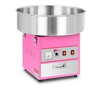 Royal Catering Machine à Barbe à Papa Professionnelle RCZK-1200-W (diamètre de la cuve 52 cm, 1.200W, rendement horaire 1 unité/60s, 52x52x50cm)