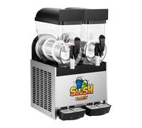 Royal Catering Machine à granitas - 2 x 15 litres RCSL 2/15