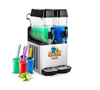 Royal Catering Machine à granitas granités boissons frappées RCSL 2/12 (2 x 14 litres, 600 W, Température -2 à -3 °C, exempt de BPA)