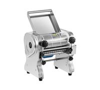 Machine À Pâtes Fraîches Électrique 550w Tagliatelles Inox 3-9 mm Admission 16cm - Argent
