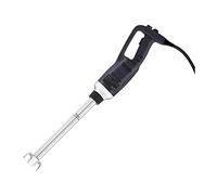 Royal Catering Mixeur Plongeant Professionnel RCSM-350-400P (350W, rallonge 400 mm, vitesse de rotation max. 18 000 t/mn, protection antiéclaboussures Ø 84 mm, inox)