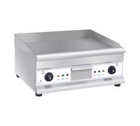 Royal Catering Plancha électrique double - 60 cm - Lisse - 2 x 3 200 W RCG 60H2