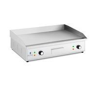 Plancha électrique professionnelle - 727 x 420 mm - Royal Catering - Surface Flat - 4,400 W RCPG51-S