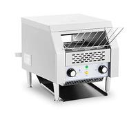 Royal Catering RC-CT001 Grille-Pain Convoyeur 2 200 W 3 Fonctions Toaster Professionnel Grille-Pain Rotatif (Puissance : 2 200 W, Vitesses : 7, Mode veille, petits pains, pain)