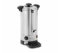 Royal Catering RC-WBDW9 Distributeur d'eau chaudeen inox Machine à vin chaud Distributeur d'eau chaude professionnel Distributeur d'eau chaude instantanée 6,1 l 1 500 W Plateau d'égouttage