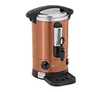 Royal Catering RC-WBDWC6O Distributeur d'eau chaude Distributeur d'eau chaude en inox Machine à vin chaud Distributeur d'eau chaude professionnel Distributeur d'eau chaude instantanée 6,1 L 1 500 W